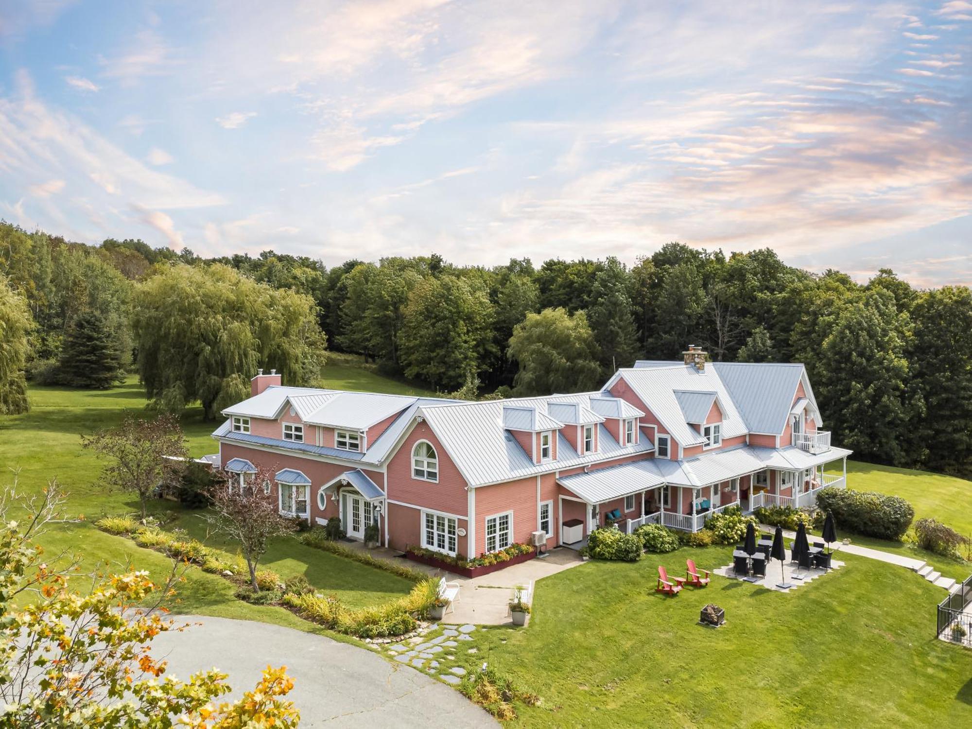 Auberge Le Tricorne North Hatley Kültér fotó