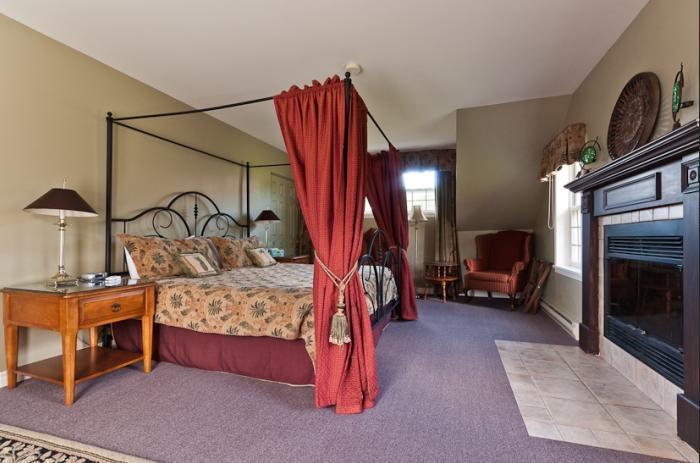 Auberge Le Tricorne North Hatley Szoba fotó